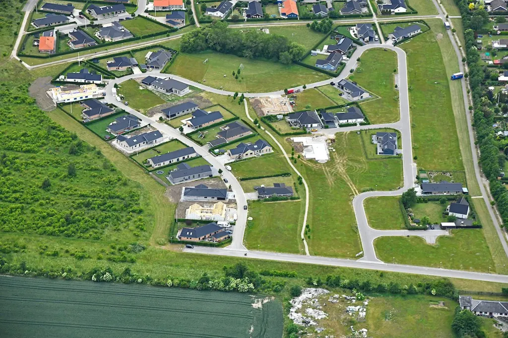 Vue aérienne - Year-Round Plot with 5G Coverage in Skælskør
