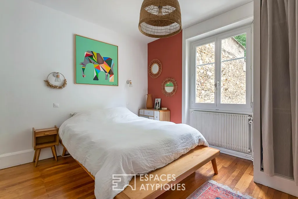 Chambres - Appartement de Caractère avec Vues sur la Saône à Lyon