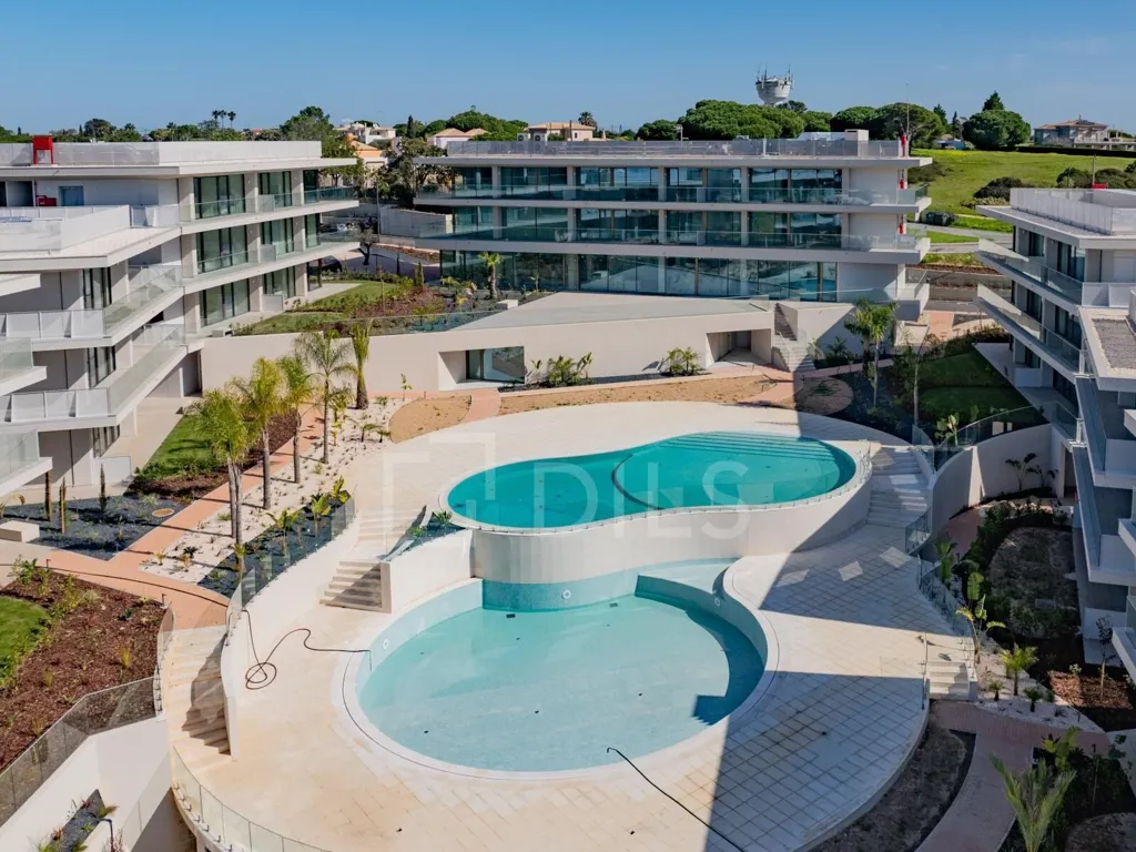 Aerial - Luxury Apartment with Beach Proximity in Lagoa
