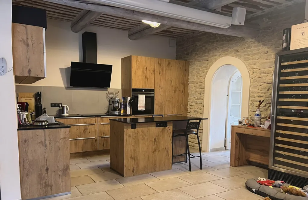 Cuisine - Propriété de Charme avec Piscine au Pied du Luberon