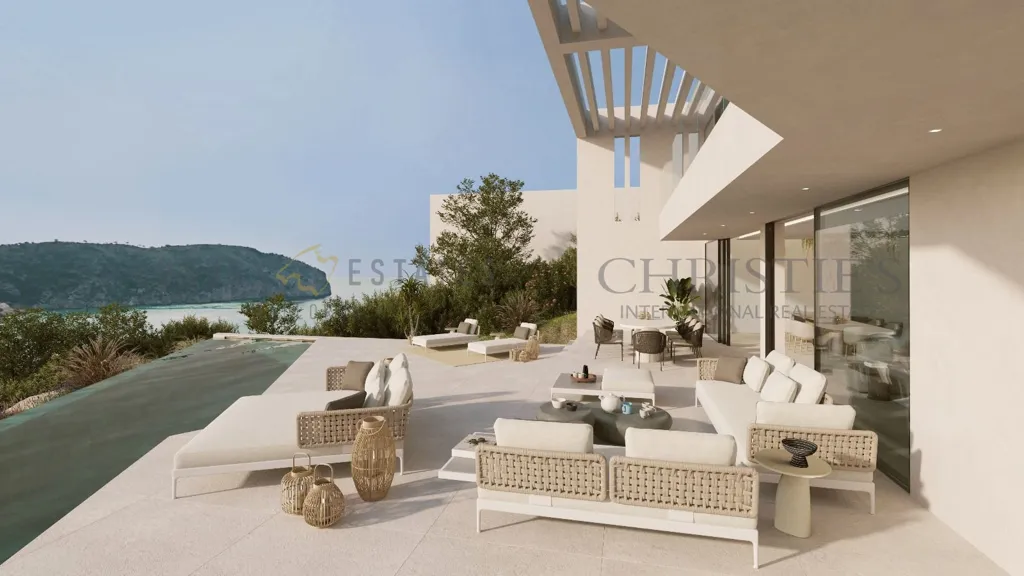 Terrasse - Newly Built Villa with Ocean Views in Camp de Mar