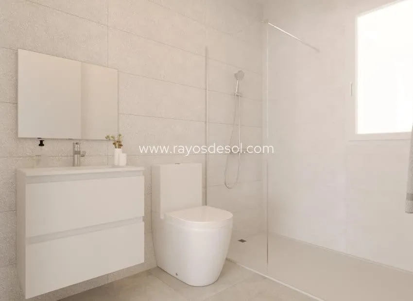 Salles de bain - Terraced Villa with Pool in Balcon de Finestrat
