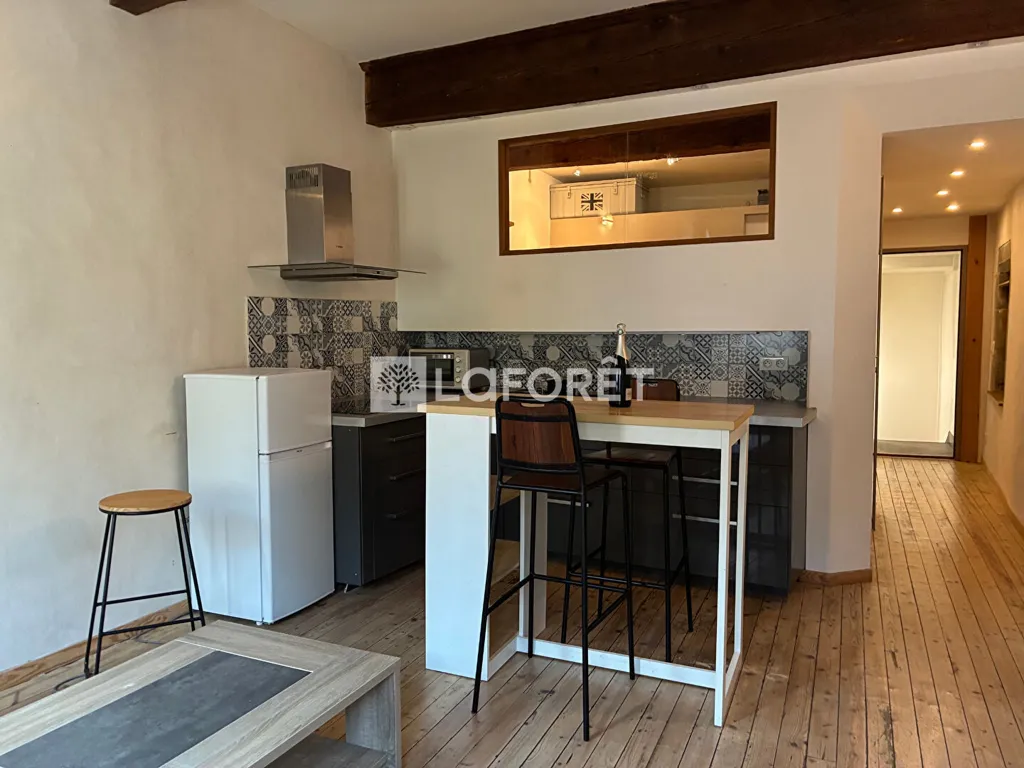 Kitchen - Meubled 1-Bedroom Apartment in Rumilly Centre