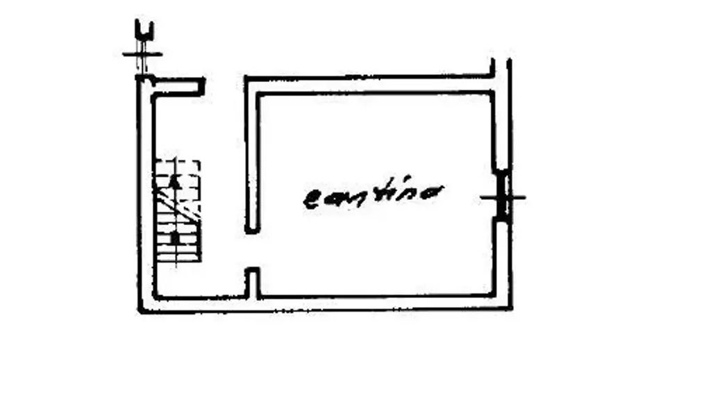Planimetria - Bifamiliar Villa with Garden in Milan