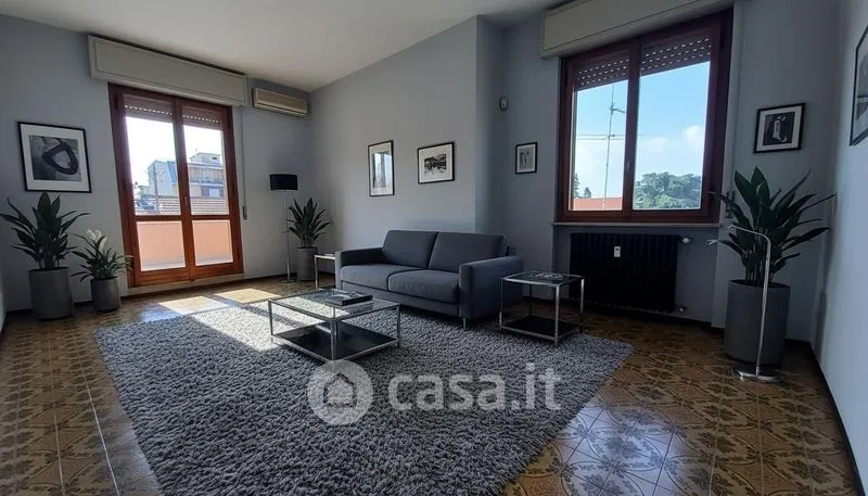 Séjour - Attico with Panoramic View in Voghera
