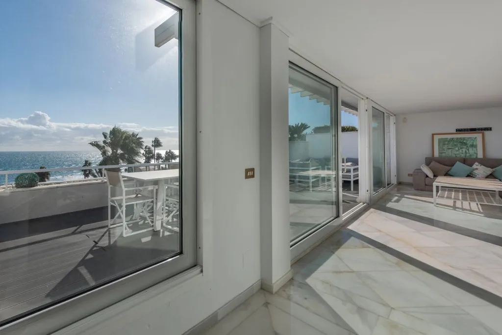 Terrasse - Duplex Penthouse with Sea Views in Puerto Banús