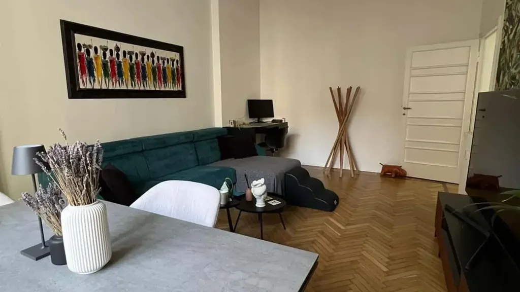 Séjour - Bright Studio with Balcony in Milan