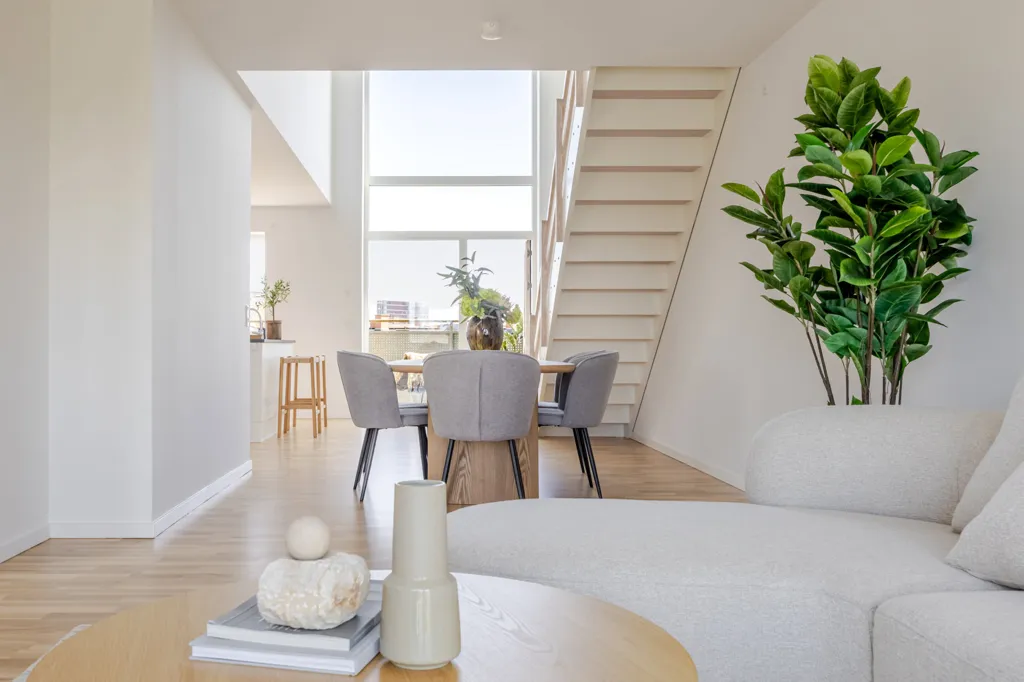 Wohnzimmer - Apartment with Balcony in Copenhagen N