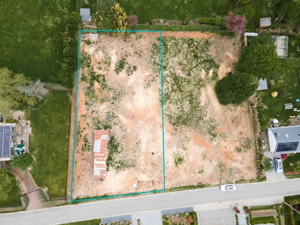 Õhuvaade - Buildable Plot with Flat Topography in Priesmont