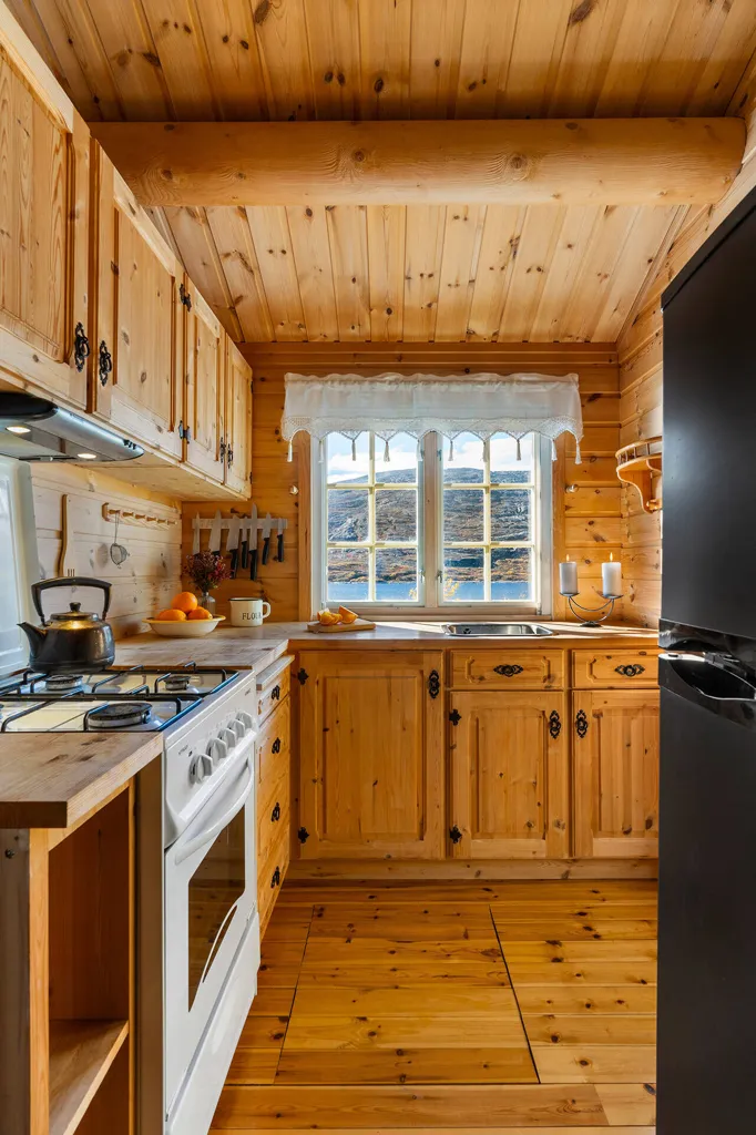 Köök - Fjord View Cabin in Sunndalsøra