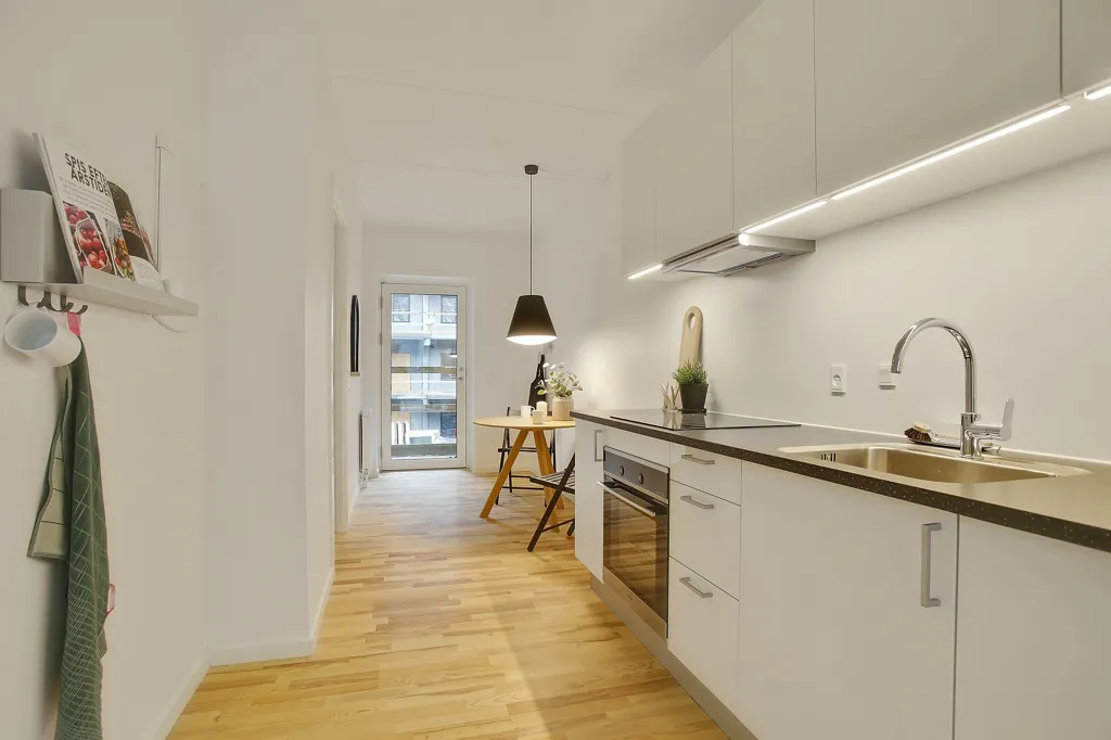 Cuisine - 2-Bedroom Apartment with Harbour View in Aalborg