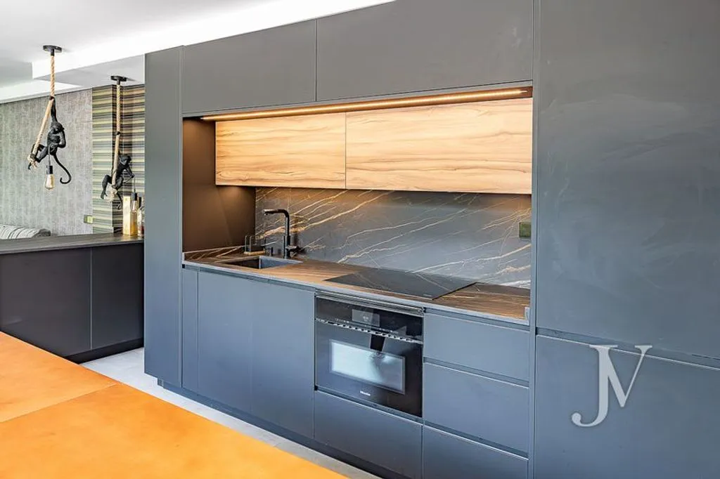 Köök - Luxury Villa with Pool in Montealina, Madrid