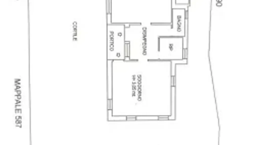 Planimetria - Rustic Casale with Private Garden in Sanfront