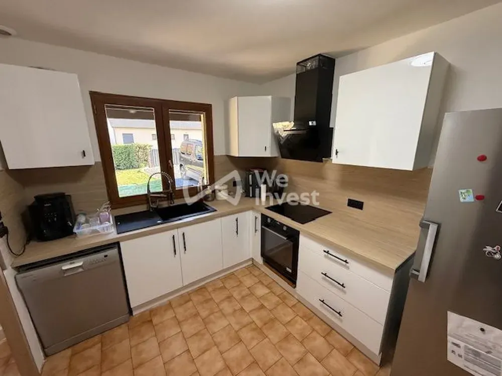Köök - Renovated House with Garden in Vicdessos