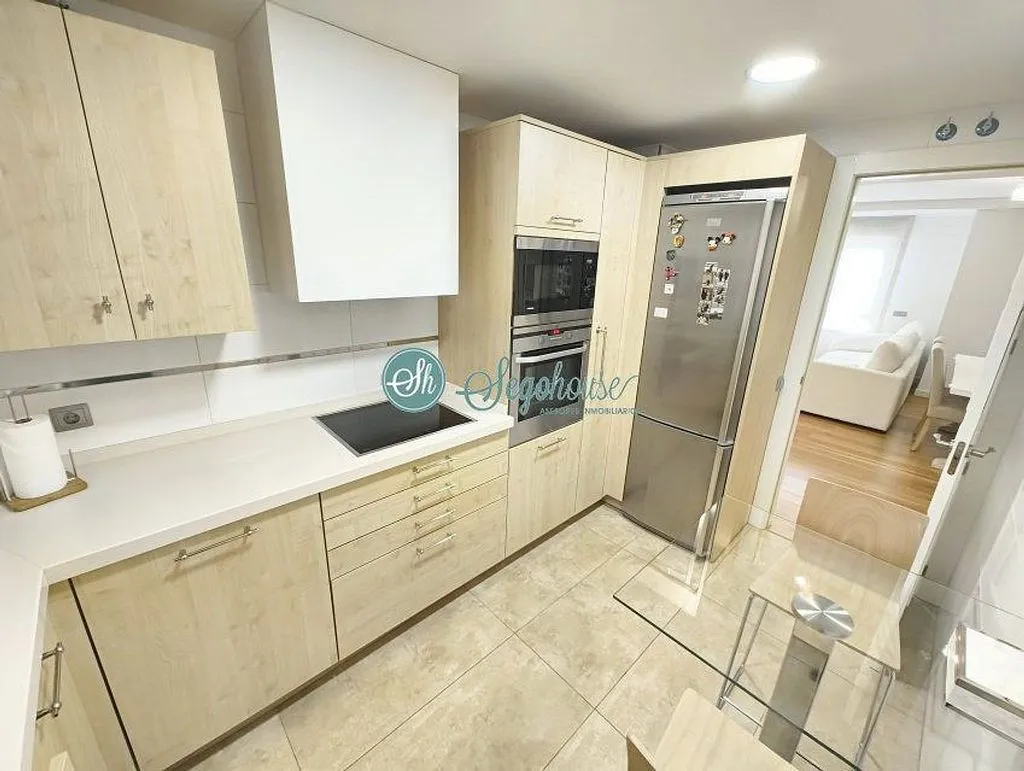Kitchen - Modern Flat with Terrace in Ezequiel González