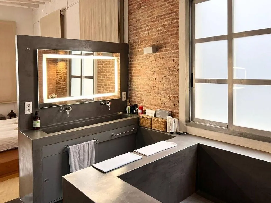 Salles de bain - Penthouse with Terrace in La Dreta de L'Eixample