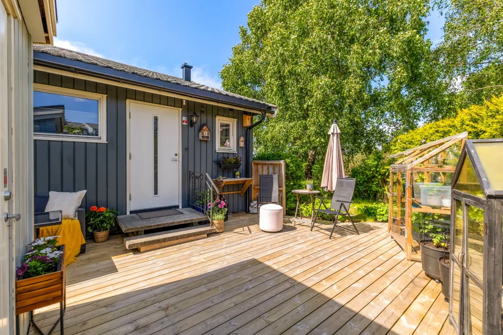Terrasse - Apartment with Two Terraces in Skredderåsen