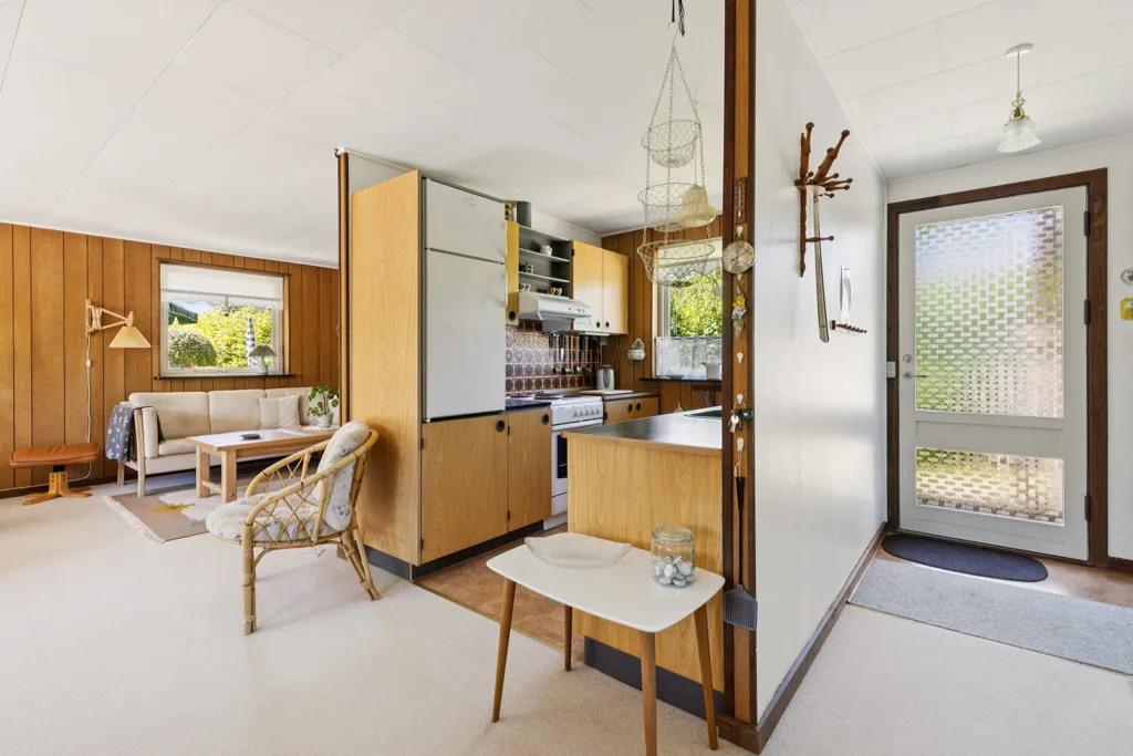 Kitchen - 1975 Summerhouse with Garden in Slagelse