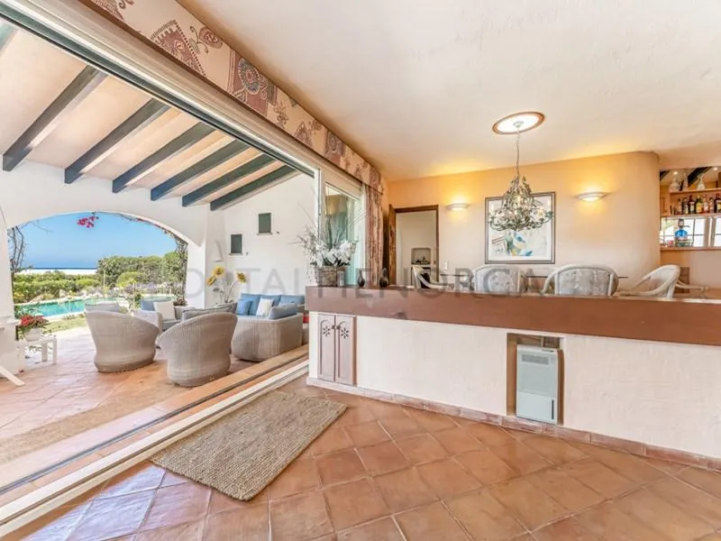 Terrasse - Chalet with Pool in Binidali, Mahón