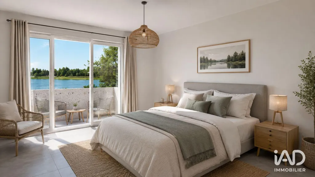 Camere da letto - T2 Apartment with Balcony in Monteux