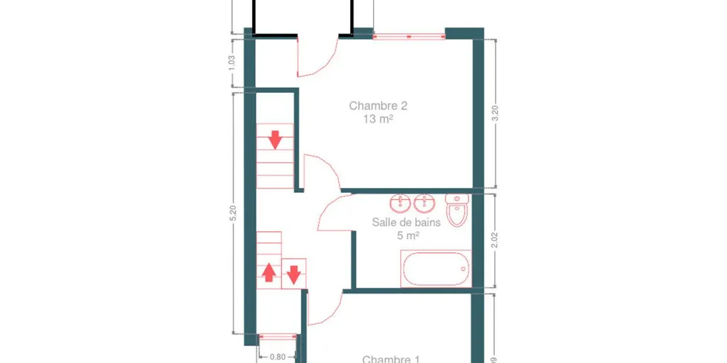 Floor Plan - Renovated 3-Fronted House in La Hulpe