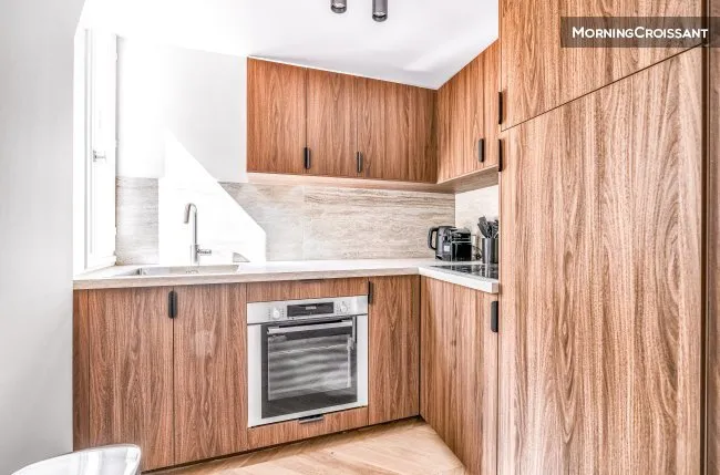 Cuisine - Appartement Design Architecte dans le Marais
