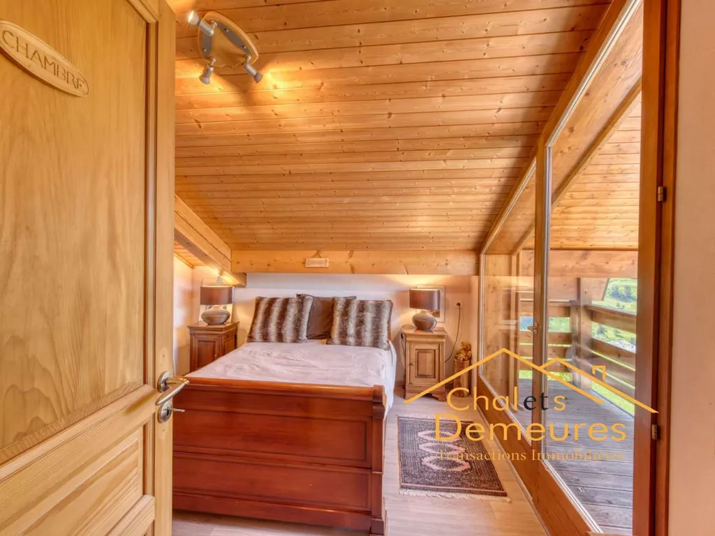 Chambres - Chalet avec Vue Panoramique sur Manigod