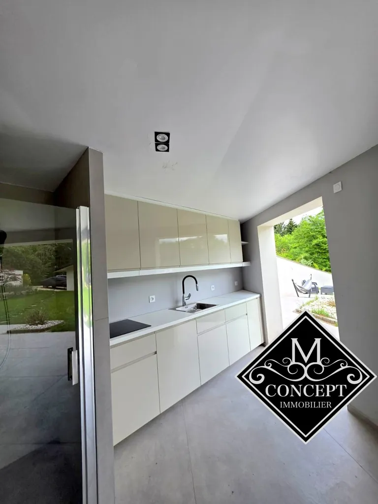 Cuisine - Propriété 5 Chambres avec Jardin au Calme près de Valserhône