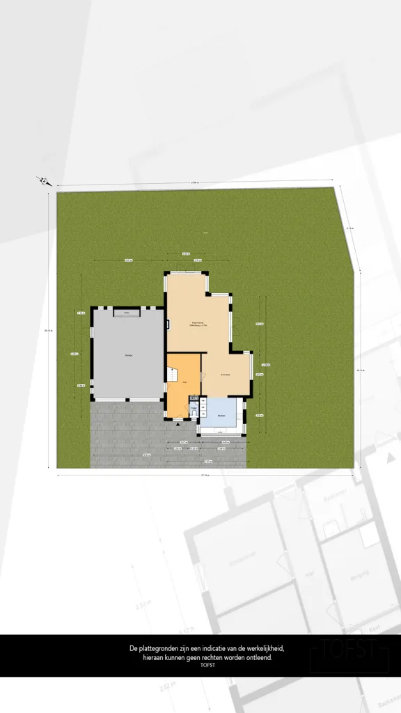 Planimetria - Villa with Private Marina in Kwintsheul
