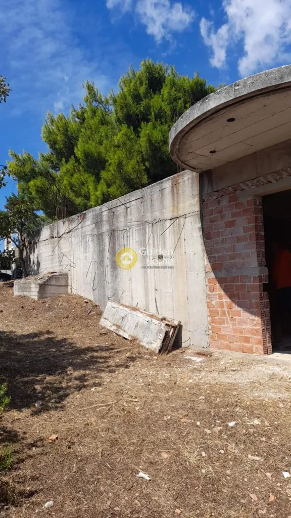 Exterior - Semi-Finished Villa with Garden in Rafina Centre