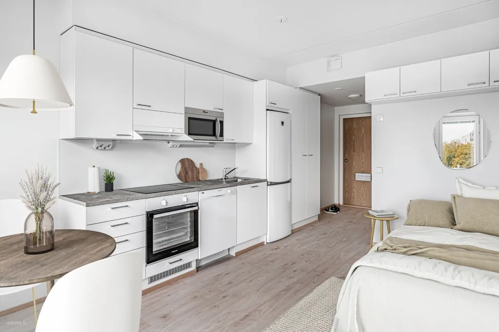 Cuisine - Modern Flat with Balcony in Kirstinpuisto