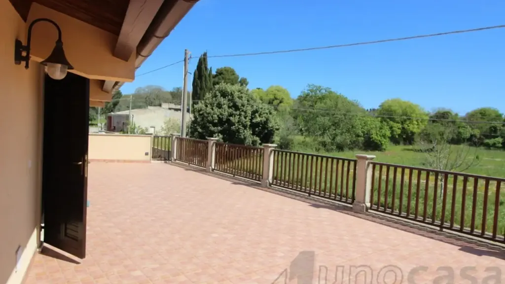Terrace - Rustic Country House with Solarium in Noto