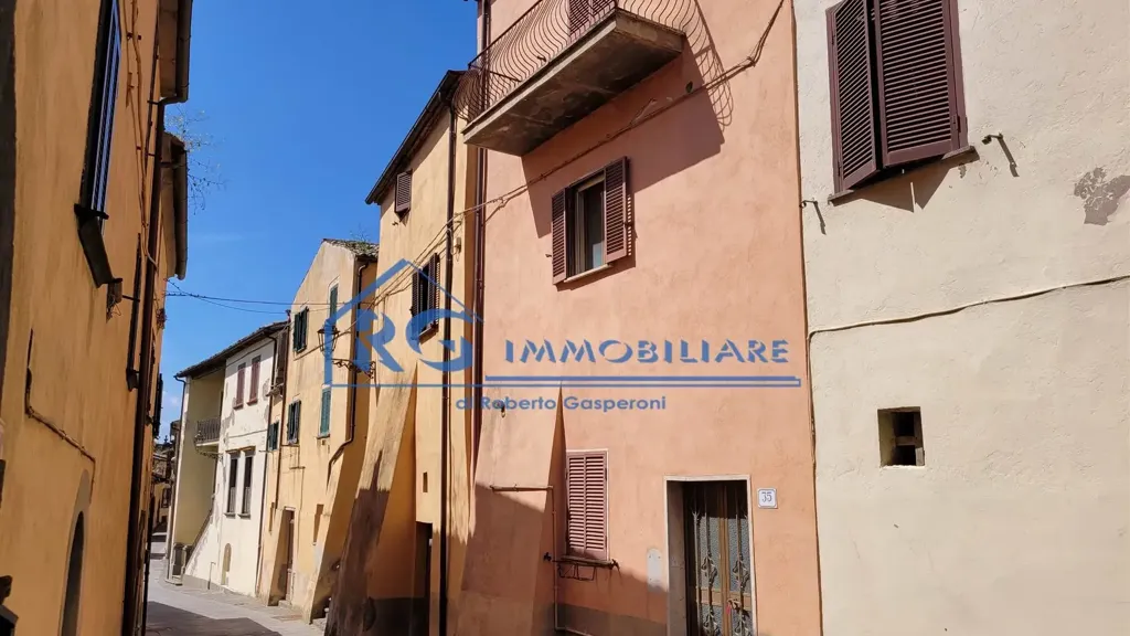 Extérieur - Terraced House for Renovation in Lubriano