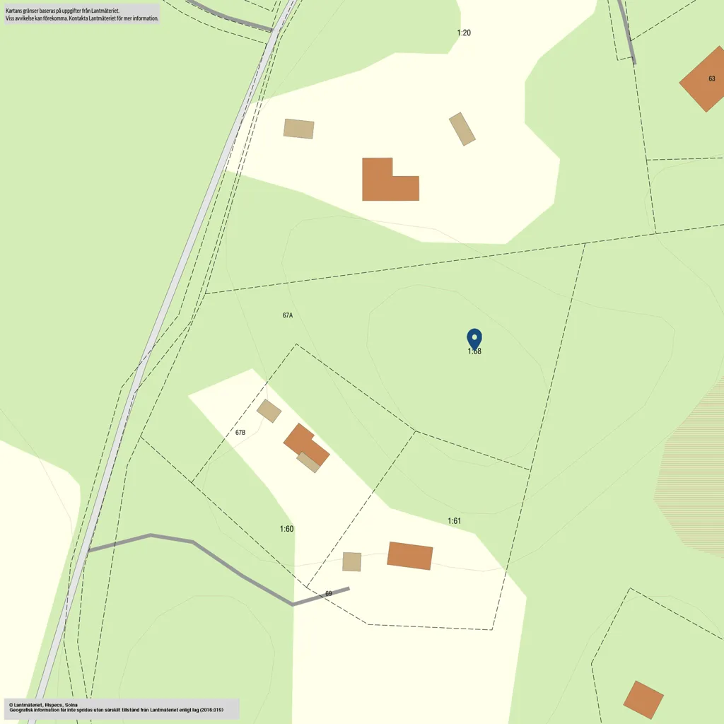 Plot with Forest View in Södertälje