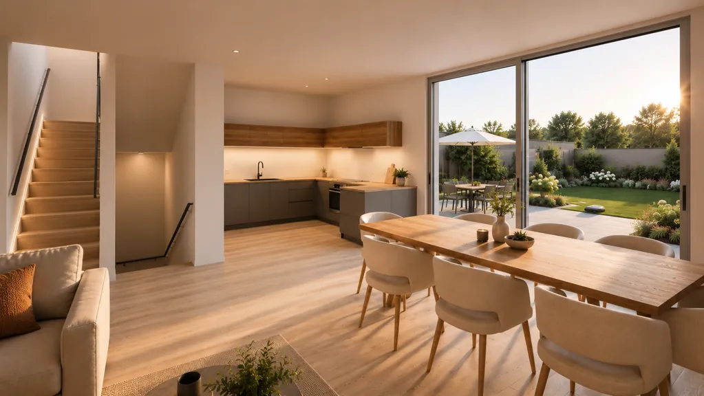 Salle à manger - Maison individuelle à construire à Junglinster
