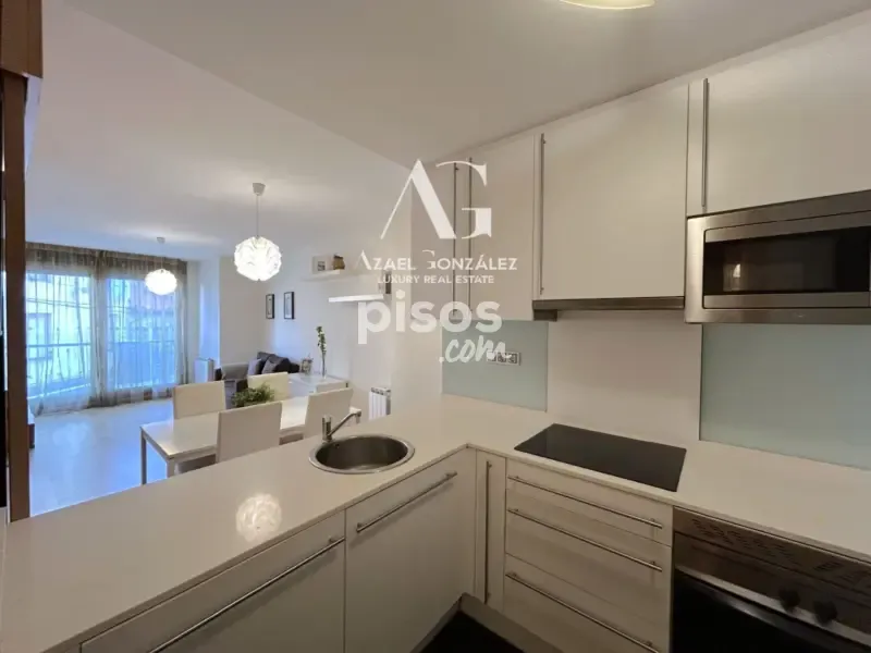 Köök - Charming Flat with Patio in Torrelavega Centre