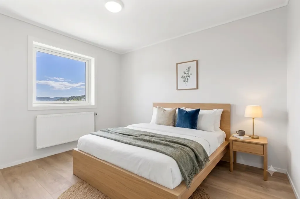 Camere da letto - Modernised Apartment with Glass Balcony in Oslo