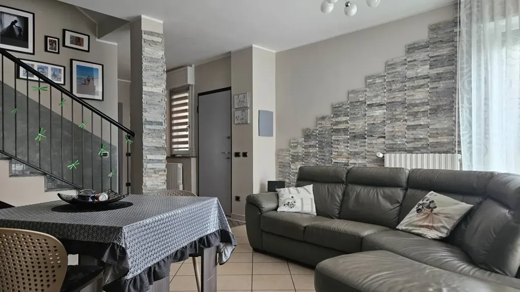 Séjour - Bifamiliare Villa with Pool in Oleggio