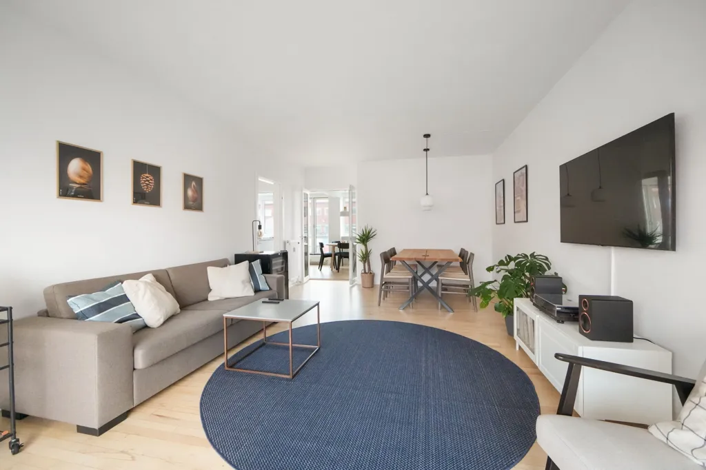 Soggiorno - Three-Bedroom Flat in Stumpedal