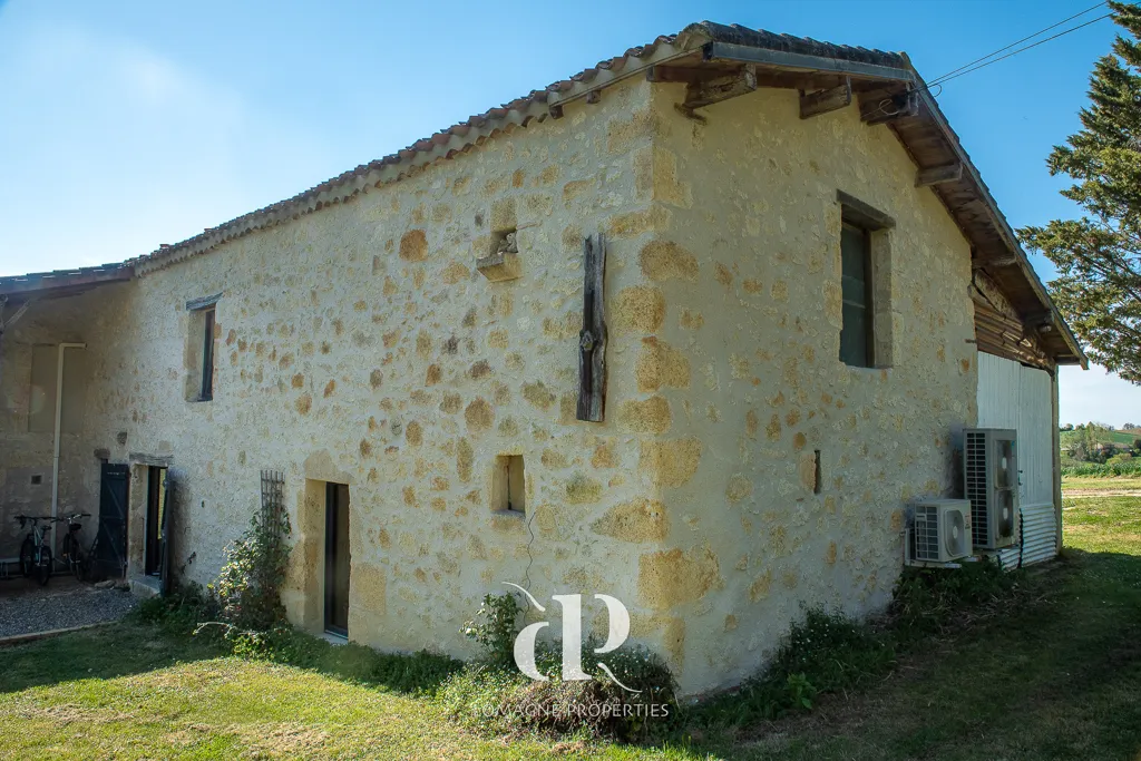 Välivaade - Renovated Cottage with Pool in Lectoure