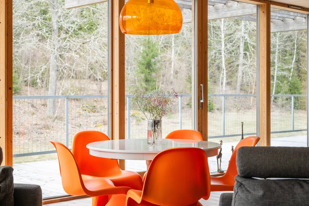 Sala da pranzo - Tham & Videgård Villa with Private Bird Pond in Haganäs