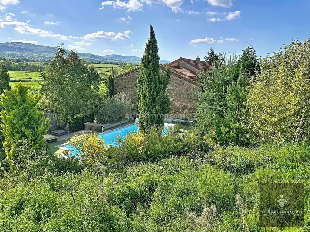 Piscine - Maison en Pierre avec Piscine à Saint-Jean-Saint-Maurice