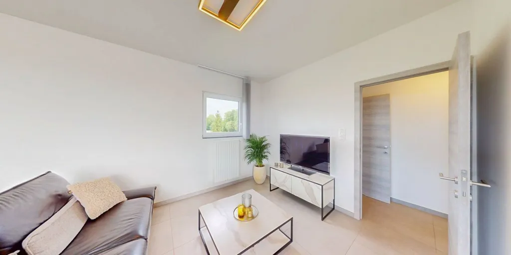 Séjour - Penthouse avec Terrasse de 80 m² à Binche
