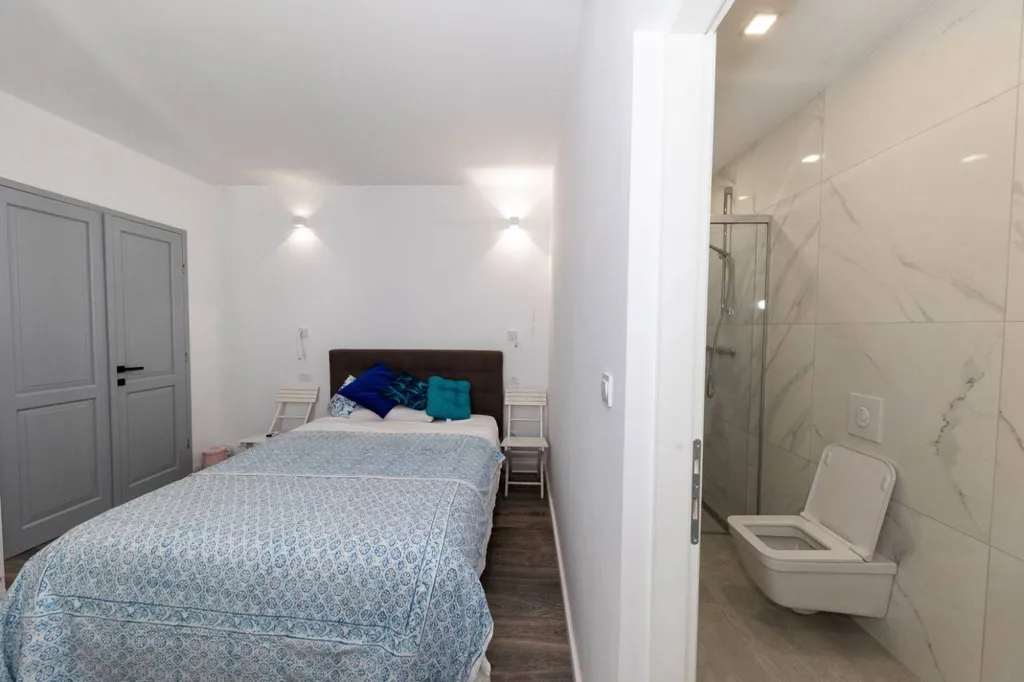 Chambres - Three-Storey Villa with Sea View in Bribir