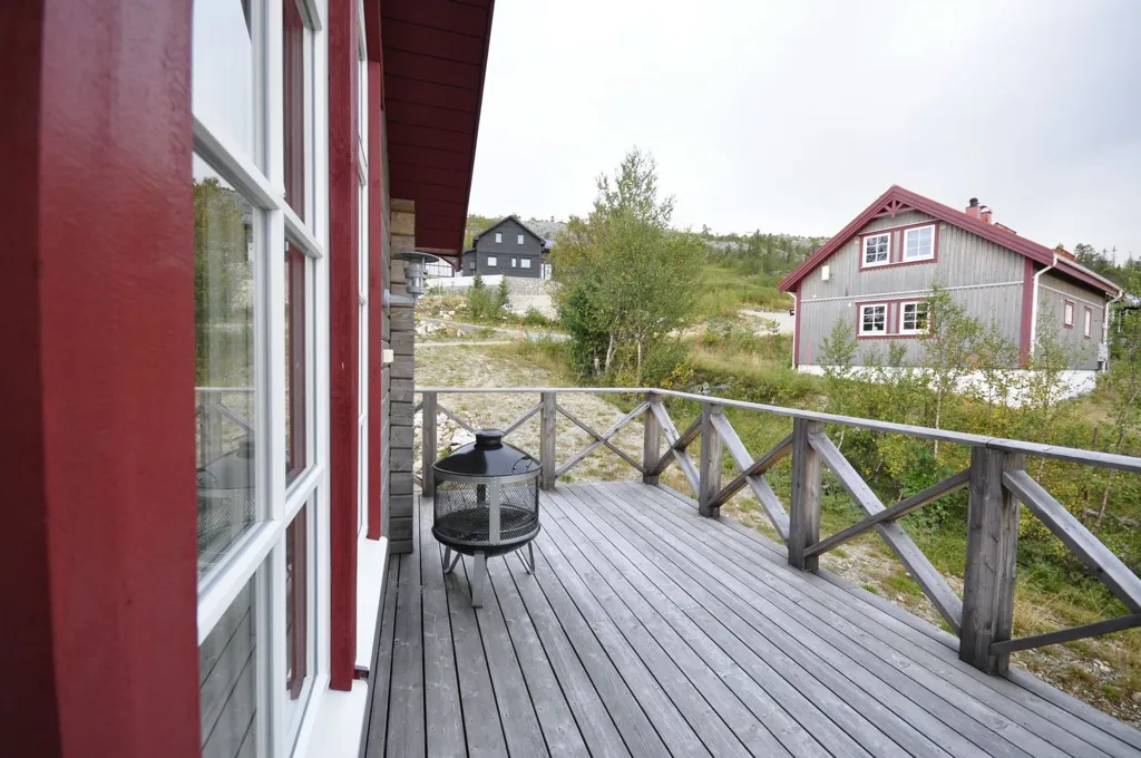 Terrass - Cottage with Sauna near Vemdalen