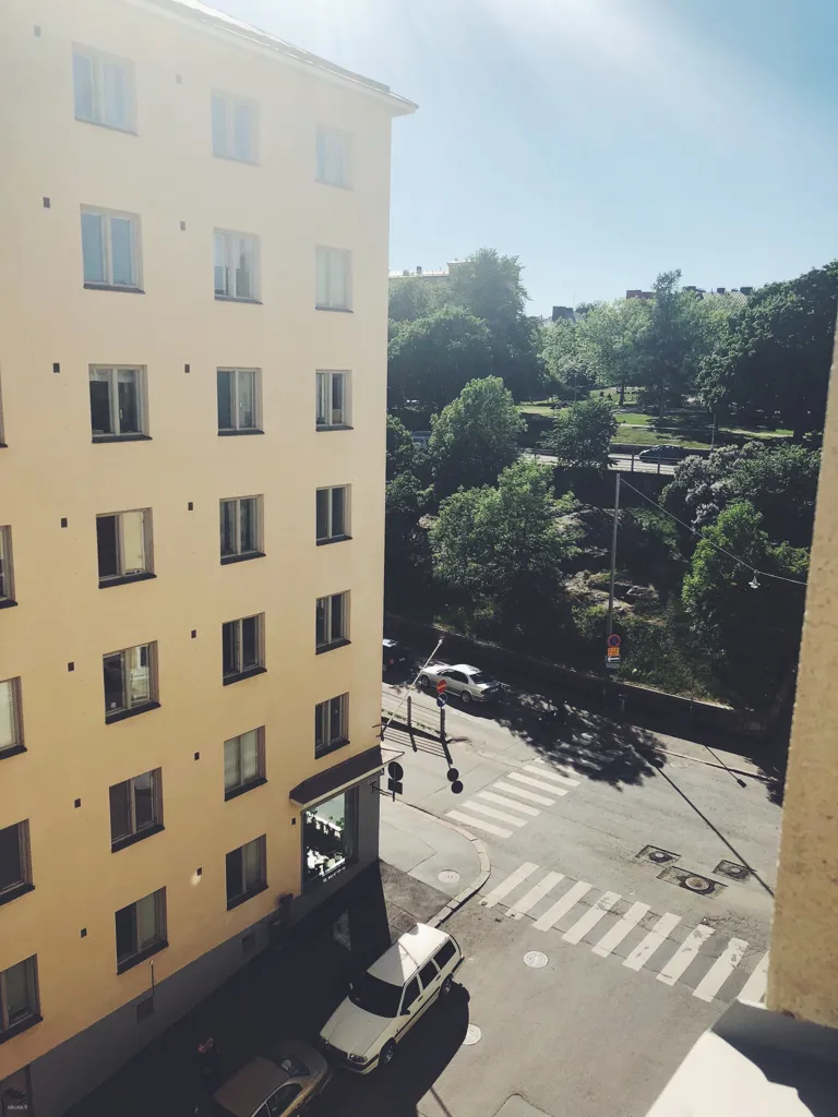 Balcon - Bright Studio with Balcony in Kallio, Helsinki