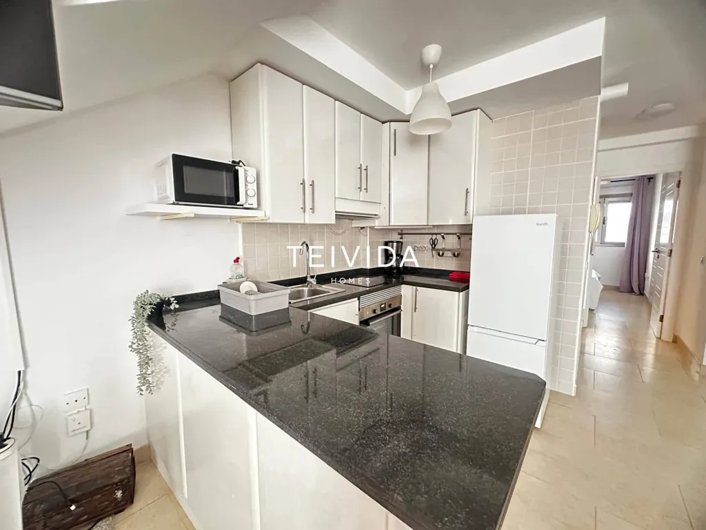 Kitchen - Penthouse with Sea View in Palm-Mar