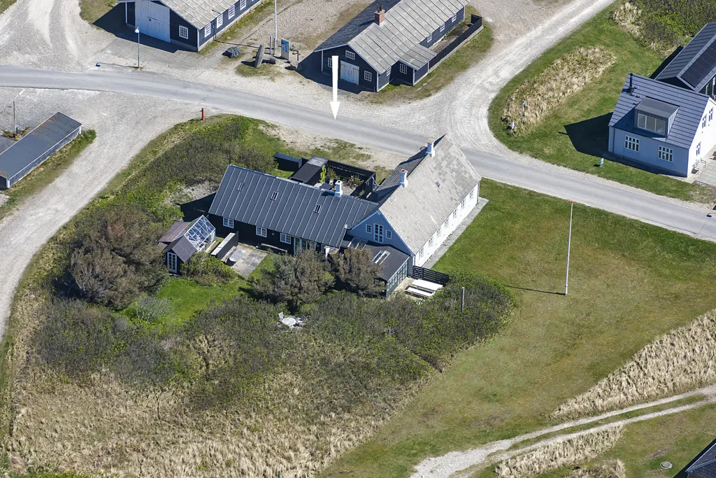 Vue aérienne - Conservation-Grade Lighthouse Farmhouse on West Coast