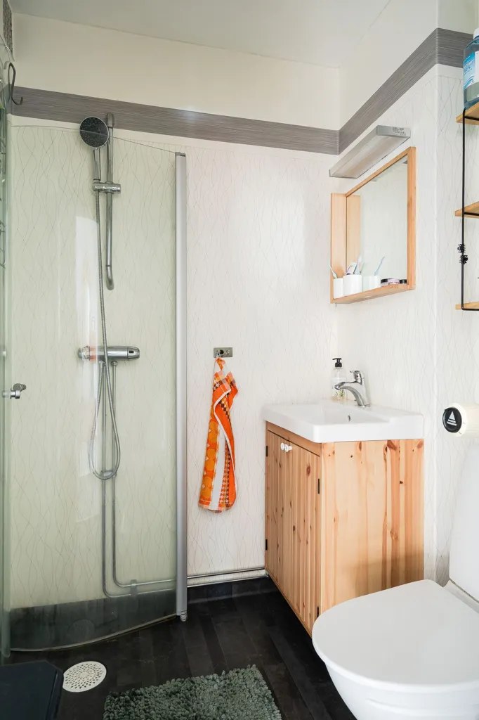 Bagni - 1st Floor Apartment with Central Location in Skellefteå