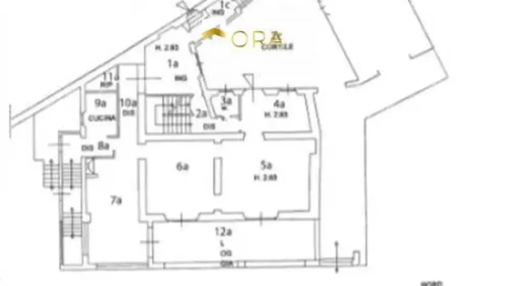 Plan - Historic Villa with Pool in Arcetri, Florence